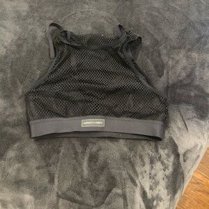 Savage X Fenty Black Mesh Bra